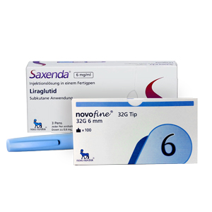 Saxenda 6 mg/ml + NovoFine 6mm 32g