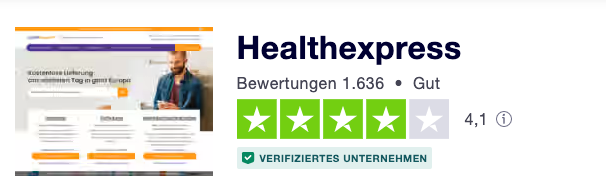 Healthexpress Trustpilot