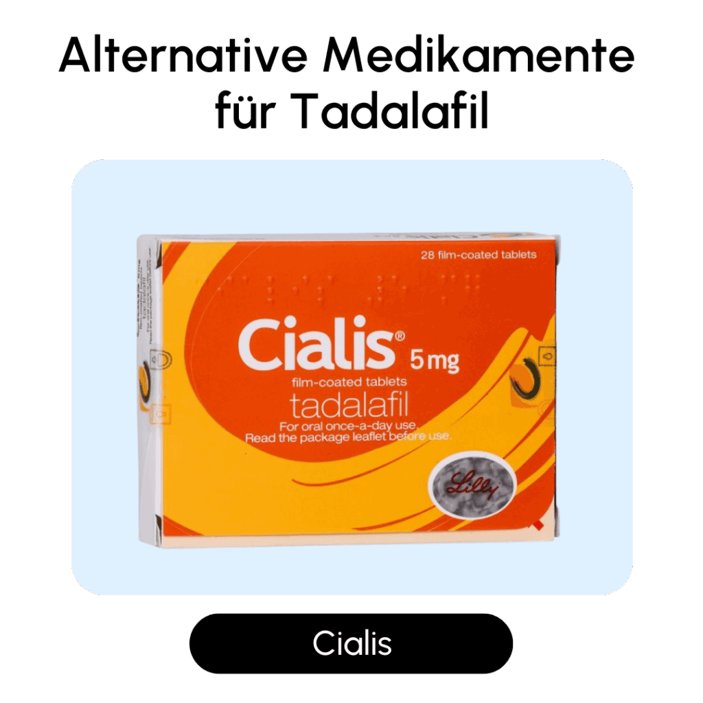 Cialis Alternative Medikamente für Tadalafil