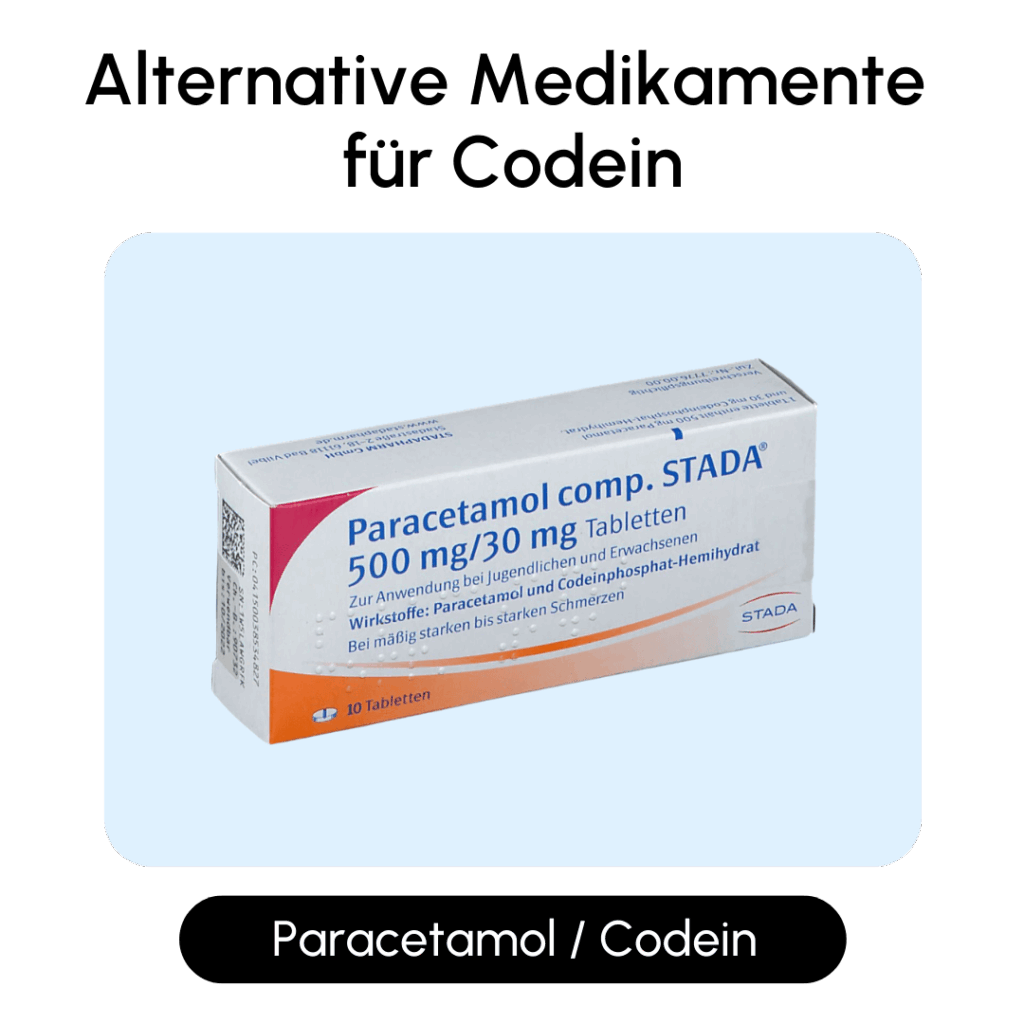 Paracetamol Codein Alternative Medikamente für Codein