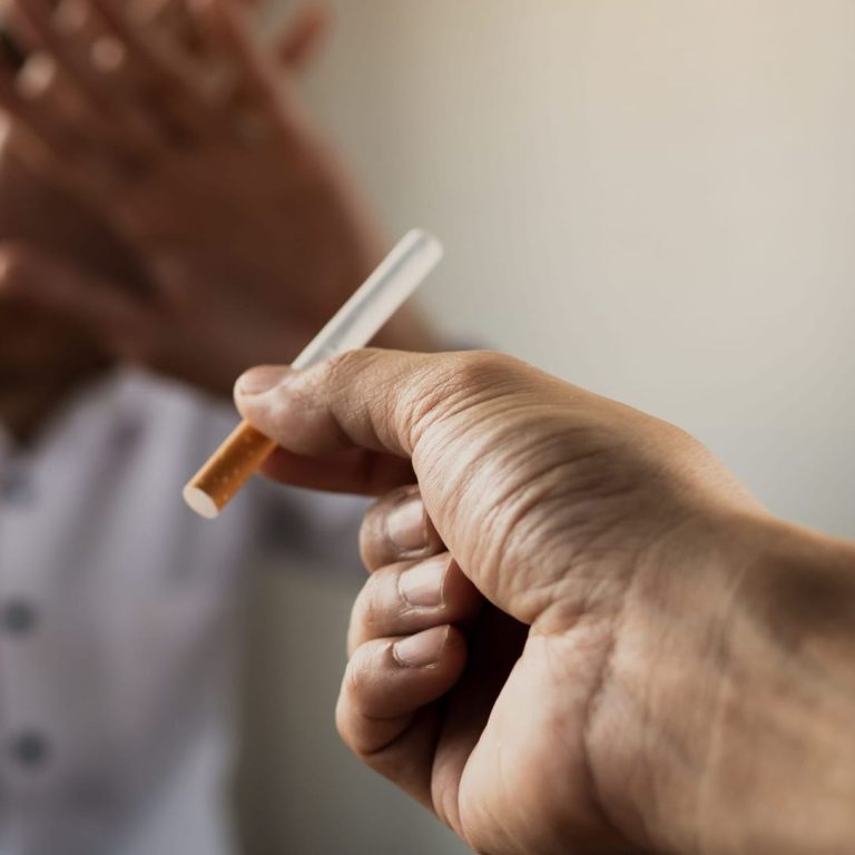 Mit dem Rauchen aufhören